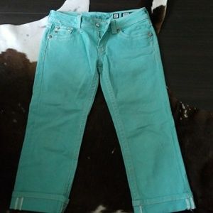 Miss me capris mint color 27